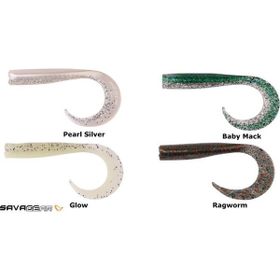 Savage Gear LB Sandeel Curltail Ragworm 14 cm 4 Adet Suni Yem
