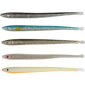 Savage Gear LB Sandeel Slug 14 cm 6 Adet Dirty Silver Suni Yem