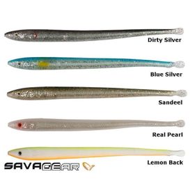 Savage Gear LB Sandeel Slug 14 cm 6 Adet Suni Yem