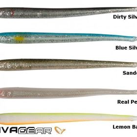 Savage Gear LB Sandeel Slug 14 cm 6 Adet Suni Yem