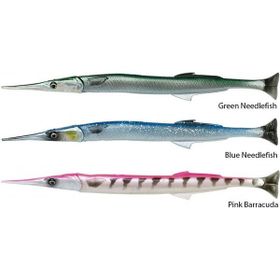Savage Gear Lıne Thru Needlefish Pulsetail 2+1 30 cm 85 gr Pink Barracuda Suni Yem