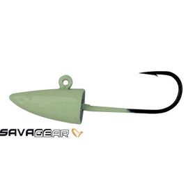 Savage Gear LRF Micro sandeel jigghead 1,5 g 8 4 pcs Glow Suni Yem