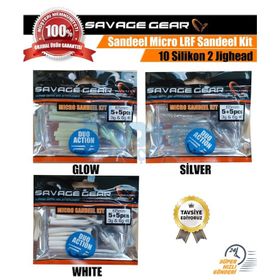 Savage Gear Lrf Micro Sandeel Kit 12 Adet 1+1.5+5 Suni Yem