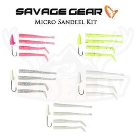 Savage Gear Lrf Micro Sandeel Kit 12 Adet 1+1.5+5 Suni Yem