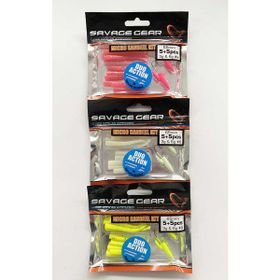 Savage Gear Lrf Micro Sandeel Kit Pink Lrf Silikon Yem