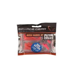 Savage Gear Lrf Micro Sandeel Kit Pink Lrf Silikon Yem
