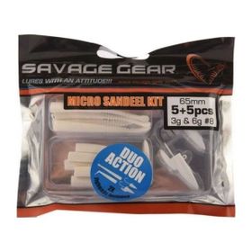 Savage Gear Lrf Micro Sandeel Kit Silikon Yem
