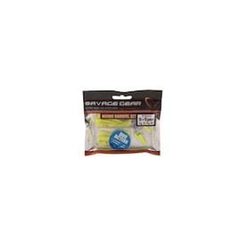 Savage Gear Lrf Micro Sandeel Kit Yellow Lrf Silikon Yem
