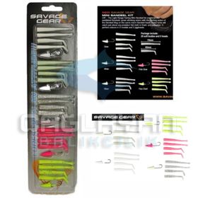 Savage Gear Lrf Mini Sandeel Kit 25 Adet Suni Yem