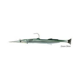 Savage Gear Needlefish Pulsetail 2+1 18 cm 26 gr Green Silver Suni Yem