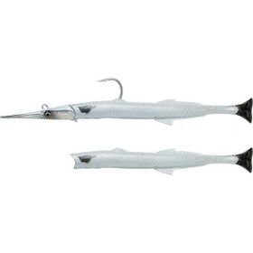 Savage Gear Needlefish Pulsetail 2+1 23 cm 55 gr Pearl White Silver Suni Yem