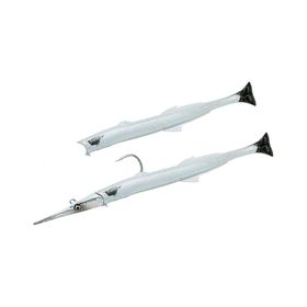 Savage Gear Needlefish Pulsetail 2+1 23 cm 55 gr Pearl White Silver Suni Yem