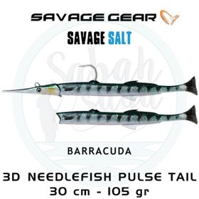 Savage Gear Needlefish Pulsetail 2+1 30 cm 105 gr Barracuda Suni Yem