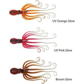 Savage Gear Octobus 300 gr 22 cm Uv Orange Glow Suni Yem