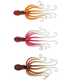 Savage Gear Octobus 300 gr 22 cm Uv Orange Glow Suni Yem