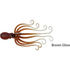 Savage Gear Octobus 35 gr 10 cm Brown Glow Suni Yem
