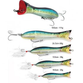 Savage Gear Panic Popper 135 13 5 cm 38 gr Olive Flash Suni Balık Yemi