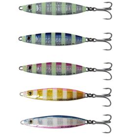 Savage Gear Psycho Sprat 60 gr Jigging Glow Fosforlu Suni Yem Zebra