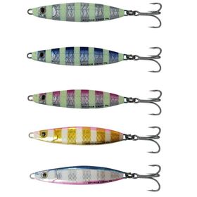 Savage Gear Psycho Sprat 60 gr Jigging Glow Fosforlu Suni Yem Zebra