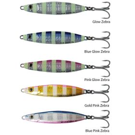 Savage Gear Psycho Sprat 60 gr Jigging Glow Fosforlu Suni Yem Zebra