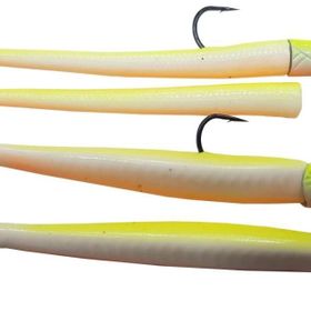 Savage Gear Sandeel And Slug 10 cm 10 gr 32-Lemon Back 4+2 Adet Suni Yem