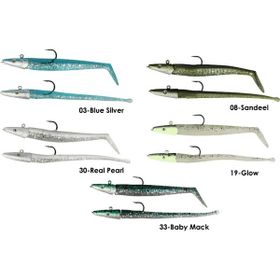 Savage Gear Sandeel and Slug 10 cm 10 gr 4+2 Adet 03-Blue Silver Suni Jig