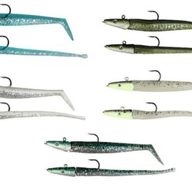 Savage Gear Sandeel and Slug 10 cm 10 gr 4+2 Adet 03-Blue Silver Suni Jig