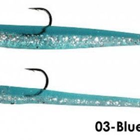 Savage Gear Sandeel and Slug 10 cm 10 gr 4+2 Adet 03-Blue Silver Suni Jig