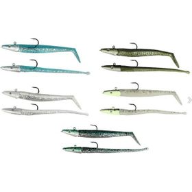 Savage Gear Sandeel And Slug 10 cm 10 gr 4+2 Adet 30-Real Pearl Suni Jig