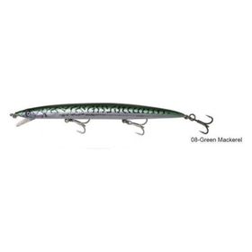 Savage gear Sandeel Jerk Minnow 08 Green Mackerel 175 25 gr Suni Yem