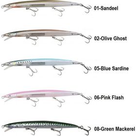 Savage gear Sandeel Jerk Minnow 08 Green Mackerel 175 25 gr Suni Yem