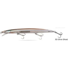 Savage Gear Sandeel Jerk Minnow 145 14 gr 02 Olive Ghost Suni Yem