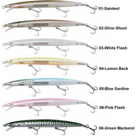 Savage Gear Sandeel Jerk Minnow 145 14 gr 02 Olive Ghost Suni Yem