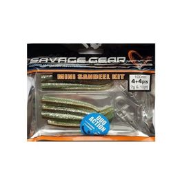 Savage Gear Sandeel Mini Sandeel Kit 10 Adet 12+1+4+4 Suni Yem