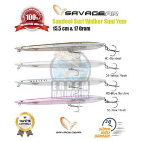 Savage Gear Sandeel Surf Walker 155 17G Sandeel Suni Balık Yemi