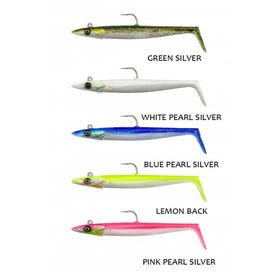 Savage Gear Sandeel V2 12 cm 22 gr Blue Pearl Silver 2+1 Suni Yem