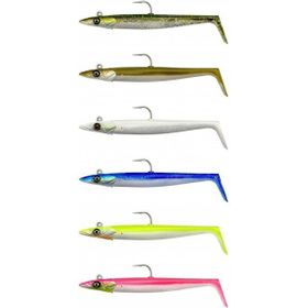 Savage Gear Sandeel V2 12 cm 22 gr Green Silver 2+1 Suni Yem