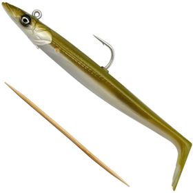 Savage Gear Sandeel V2 12 cm 22 gr Khaki 2+1 Suni Yem