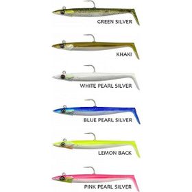 Savage Gear Sandeel V2 14 cm 33 gr 2+1 Lemon Back Silikon Yem
