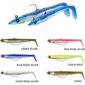 Savage Gear Sandeel V2 14 cm 33 gr 2+1 Lemon Back Silikon Yem