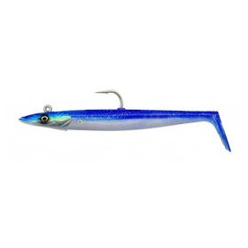 Savage Gear Sandeel V2 14 cm 33 gr Blue Pearl Silver 2+1 Suni Yem