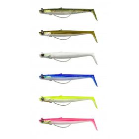 Savage Gear Sandeel V2 Weedless 11.5 cm 22 gr 2+1 Green Silver Suni Yem