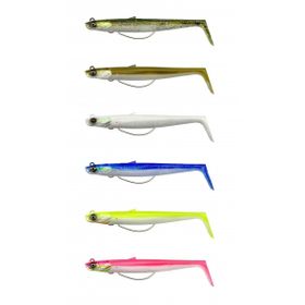 Savage Gear Sandeel V2 Weedless 11.5 cm 22 gr 2+1 Green Silver Suni Yem