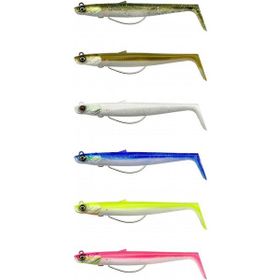 Savage Gear Sandeel V2 Weedless 11.5 cm 22 gr 2+1 Pink Pearl Silver Suni Yem