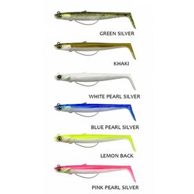 Savage Gear Sandeel V2 Weedless 11.5 cm 22 gr 2+1 Pink Pearl Silver Suni Yem