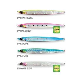 Savage Gear Sardine Slider 13 cm 60 gr UV White Glow Sahte Balık