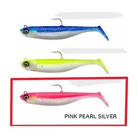 Savage Gear Savage Minnow 10 cm 20 gr Pink Pearl Silver 2+1 Suni Yem