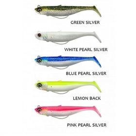 Savage Gear Savage Minnow Weedless 10 cm 16 gr Green Silver 2+1 Suni Yem