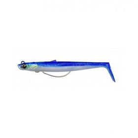 Savage Gear Savage Minnow Weedless 12.5 cm 28 gr 2+1 Blue Pearl Silver Suni Yem