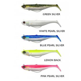 Savage Gear Savage Minnow Weedless 12.5 cm 28 gr 2+1 Blue Pearl Silver Suni Yem